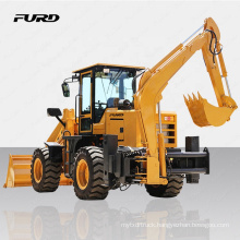 3000kg cheapest towable backhoe loader hydraulic excavator factory spot FBL10-20